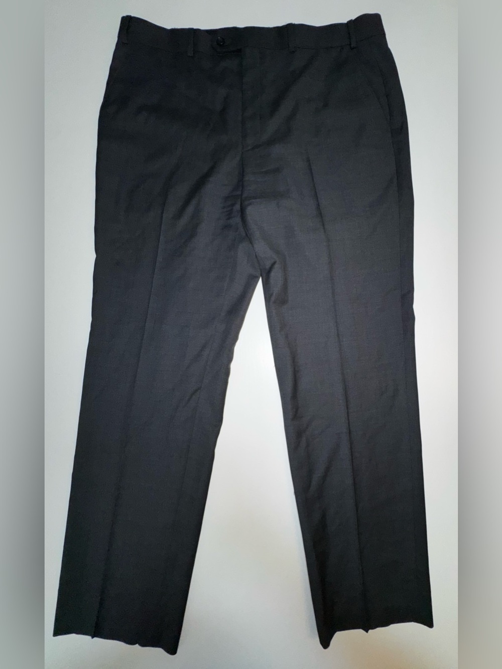 Lauren Ralph Lauren Men’s  100% Wool Twill Dress Pants, Gray, size 36